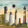 Lighthouses of South Carolina Puzzle Image